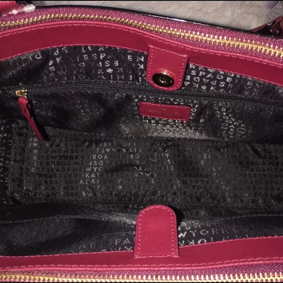 Kate Spade ♠️ Hazel Court Merlot - Picture 4 of 5